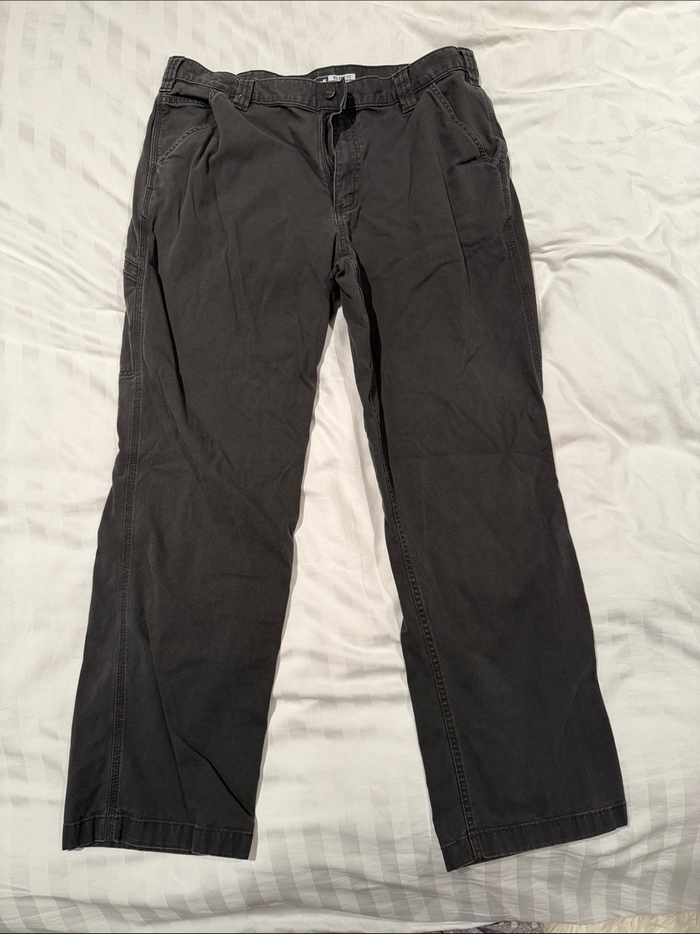Men's Dark Grey Carhartt Work Pants